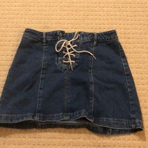 Denim Mini Skirt from Pacsun